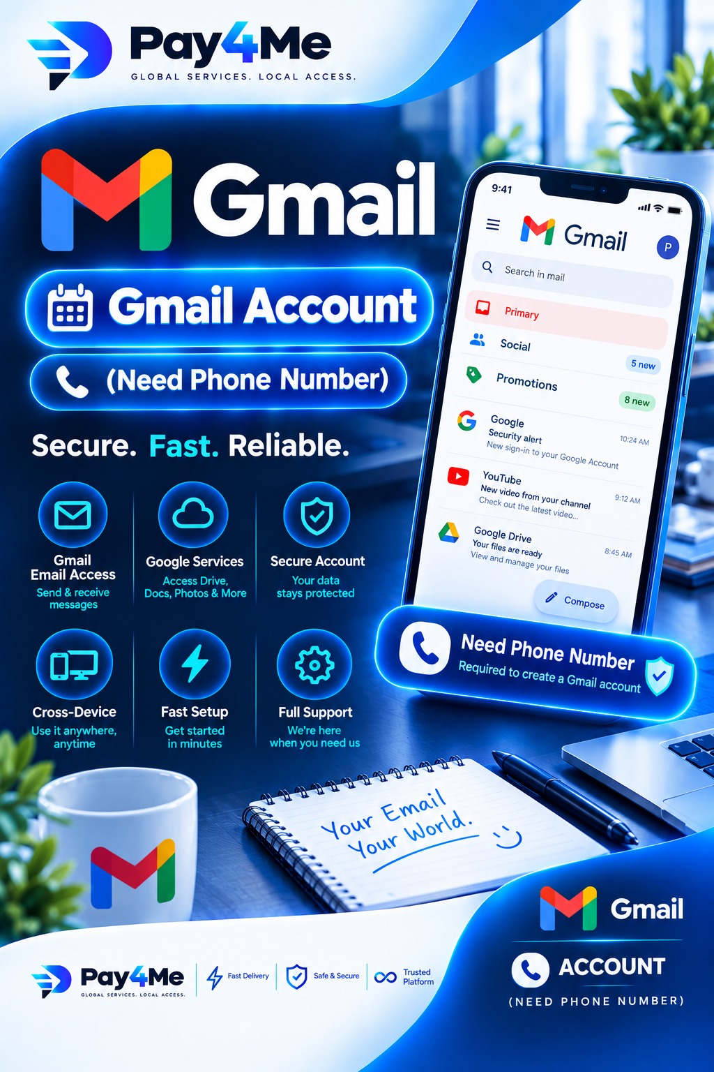 حساب Gmail