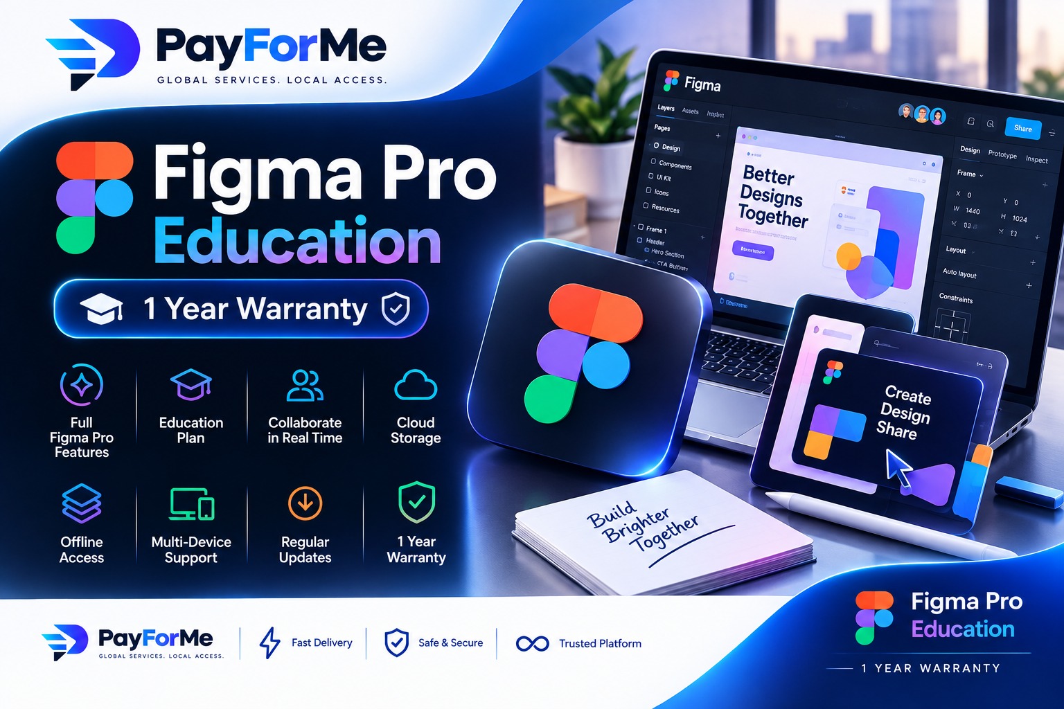 Figma Pro Education 1 Year Warranty