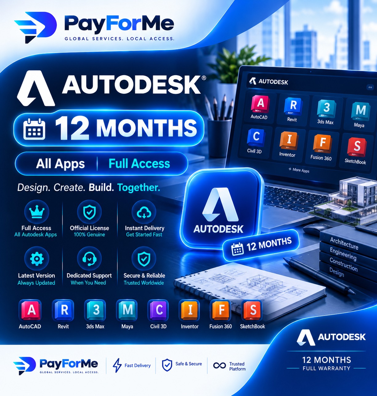 autodesk 12 months fw